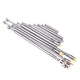 DZYJFM radio walkie-talkie audio rod telescopic antenna BNC7-114 signal gain universal stretch antenna 52-73 360 rotating 5-section antenna