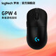Logitech (G) GPW vierte Generation Suzaku kabellose Maus G Pro Serie kabellose Maus GPW4 Generation Suzaku Hawkeye E-Sports leichte Maus ergonomisches Design Makro GPW4 Generation Suzaku Gaming-Maus (schwarz) + extra langes Mauspad