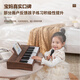 Kyomon Children's Piano Toys Wooden Electronics 1-3-6-10 Years Old Boys and Girls 4 Babies Infants Children Birthday Gifts 2 Top Matching 37 Keys + Stool + Microphone + Lepu + Piano Stickers Both roll quality and sound quality