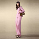 Wancaoyi (wancaoyi) shopping mall same style 2025 winter new fashion suit H29432551 smoke pink M