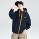Burwilde international brand boys spring and autumn jacket 2025 new autumn navy blue 110 cm