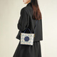 
JACOPONNUS Jacobang Bucket Bag Women's Crossbody 2025 New High-end Light Luxury Niche Old Flower Commuter Handmade Vegetable Basket Bag Carriage Royal Blue Ordinary Packaging