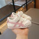 Ginoble baby girl shoes 2025 spring and autumn new infant soft-soled non-slip toddler shoes 0 to 1-3 years old boys functional shoes pink upgraded version cut label and remove cabinet 22 inner length 14cm