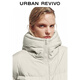 UR2025 new winter women's casual double zipper hooded loose down jacket UYY150058