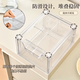 Cosmetic storage box drawer-type acrylic transparent box jewelry stationery medicine desktop storage box thickened large 1 piece - thickened PET material capacity 4.9L