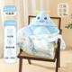 Newborn Baby Bean Velvet Blanket Autumn and Winter Thickened Newborn Pure Cotton Blanket Maternity Room Baby Supplies Anti-Jump Swaddle Berry Rabbit Class A Super Soft Skin Friendly Beanie Velvet Removable Thickened Liner 90X90 800g Left