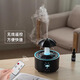South Sandwich Aromatherapy Machine Automatic Fragrance Machine Rotating Umbrella Water Drop Aromatherapy Machine Automatic Fragrance Colorful Atmosphere Essential Oil Raining Sleep Aid Home Bedroom Humidifier Automatic Rotating Umbrella Black Power Plug + 1 Bottle of Essential Oil + Remote Control + Colorful