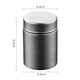 Pure titanium tea can, fresh-keeping tea sealed can, travel portable tea can, antibacterial tea box, car tea warehouse storage box, 260ml ice flower style (with sealing ring)