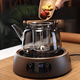 Tuojin Japan imported high-quality glass lifting kettle household small electric ceramic stove tea boiler kettle large capacity heat preservation Pisces + crystal stove 50mL or less