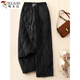 Woodpecker Exports Single Thick Down Down Cotton Pants Women's Winter Outerwear Winter Outerwear Warm Harem Pants Diamond Pants Apricot XL 130-145Jin Jin equals 0.5kg