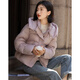 Demana Light to warm winter non-pressing 90 duck down hooded three-layer craft elastic hooded women's down jacket