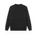 Made in Tokyo, wool cashmere sweater men's cardigan machine washable warm winter free collar pullover classic black L