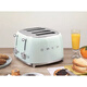 SMEG TSF03 retro style breakfast toaster 4-slice household bread machine Great South Africa genuine product highly recommended for domestic use