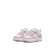 Nike Cool Ananas Bébé Baskets Plates Velcro Hiver Nouveau Style Garçons et Filles NIKE COURT DQ0493 100 Blanc/Foam Powder 27
