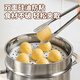 MAXCOOK steamer paper liner steamed bun paper steamed bun paper non-stick disposable 100 sheets diameter 22cm MCPJ1665