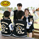G.duck special parent-child clothing high-end street autumn clothing 2025 Internet celebrity new style family of three and four foreign-style baseball uniform jacket blue jacket 170 Mom M