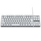 Logitech logitech K835 Teclado mecánico Teclado con cable Teclado de la oficina de juegos 84 Teclas Cosco mecánico de carcasa de aluminio K835 [Modelo de articulación de Lucian] TTC Red Eje - Negro