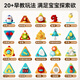 Xinge Children's Toys 1-3 Years-old Game Table Hexahedral Infant Early Education Puzzle Busy Board Baby Years-old Gift