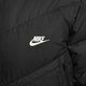Nike Men's Windproof Hooded Down Jacket Winter Lightweight Jacket NIKE STORM-FIT DV1132 010 Black/Black/Sail White L