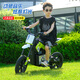 Bet Bull Storm Children's Electric Motorcycle Can Be Used for Adult Charging 5-13 Large Toys for Men and Women Children Pink + Inflatable Wheel + 24V Large Battery + Lighting Music