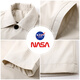 NASA GOOD mid-length jacket men's autumn Korean style solid color loose casual style couple clothes jacket khaki 2XL