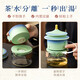 Xi Yuan Ji Forbidden City Cultural and Creative Tea Set is a birthday gift for men and fathers, a gift for colleagues and friends as a housewarming gift for their housewarming, wedding, and wedding. My Tea Set-Green Smooth Gift Box is a practical gift for elders, friends, retirement, opening, and resignation gifts.