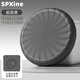 SPXINE children's balance ball yoga foot pedal inflatable disc air cushion core sensory training equipment home vestibular acupressure board minimalist black upgraded thickened liner diameter 34cm/environmentally friendly and odorless/free pump