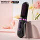 DIKTT Germany straight hair comb negative ion hair care does not hurt the hair straightening and curling two-in-one wireless portable men and women fluffy splint artifact high skull lasting styling Obsidian Black 1 billion negative ions styling does not hurt the hair