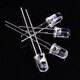 ZAVE LED lamp bead light-emitting diode 3mm red hair red long legs