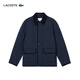 Crocodile French Crocodile Men's 25 Autumn New Casual Lightweight Outdoor Single-breasted Lapel Cotton Jacket | BH9334 166/Navy Blue M 50/175