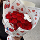 Spend time hellokitty bouquet of immortalized flowers, roses, simulated soap bouquet as a New Year's Eve birthday gift for your girlfriend and best friend. The rest of your life is sweet. Kitty bouquet-11 small red bouquets