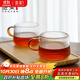 Yaji tea cup, ridge shadow tea cup, heat-resistant transparent small tea cup, petty bourgeoisie cup, tea cup, kung fu tea set, tea set accessories