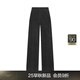 Jnby/jiangnan buyi [та же модель в торговом центре] 25 осень Новый продукт. Случайные брюки Женщины брюки для ног вельвета с широкими ногами 5p9e12190 001/black m