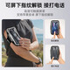 BIAZE running sports mobile phone armband bag, men's and women's outdoor cycling arm bag mobile phone protective cover, suitable for Apple/Huawei/Xiaomi under 6.1 inches JK118-Black