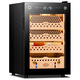 Shantou Lincun Qielong fingerprint lock cigar cabinet constant temperature and humidity cedar wood shelf water ion removal of ammonia alcohol WIFI cigar cabinet 60C wake-up cigar box model ammonia purification + WiFi + fingerprint lock + cedar wood shelf