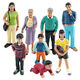 Autre poupée Modèle de personnage simulation Grands-parents et grands-parents garçons et filles ornements bébé enfants toys amérindiennes t15843 enfants et garçons 26g