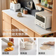 Lin's Home Sideboard Telescopic Dining Table Wall-In-One Multi-Function Storage Cabinet UB8T