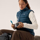 Archaeopteryx (ARC'TERYX) Warm Jacket Cerium Lightweight Breathable Sports Outdoor Women's Vest Blue XXS