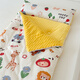 MUJI Class A all-cotton bean quilt autumn and winter quilt winter children's anti-kick quilt sleeping bag all-in-one kindergarten thickened and warm Bula Paradise Class A maternal and infant grade specially designed for babies 75*120cm Spring and Autumn Style Approximately 3 Jin Jin equals 0.5 kg Suitable for 0-3 years old