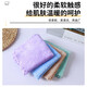 Jingxi self-operated - special brand quick-drying small square towel for pet bathing, quick-drying and absorbent towel, velvet square towel, cat and dog wash and care towel, cleaning coral towel, brown coral velvet square towel 30*30cm (1 piece)