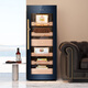 Vinocave cigar cabinet constant temperature and humidity humidification cabinet household smart frequency conversion precise temperature control humidity cedar wood shelf liner commercial office cigar display cabinet store manager recommended V5 frequency conversion + precise temperature and humidity control 200L