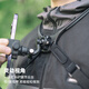 Qiyuemang mobile phone hanging neck bracket, person perspective, chest fixed equipment, fishing lure, riding, shaking, shooting and recording, outdoor tracking, neck hanging, video shooting, video shooting, silicone hanging neck + straps + extended curved arm + locking mobile phone clip + new direct rotation + screws