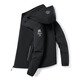 YOOOURTHING Spring and Autumn New Slim Jacket Men's Trendy Brand Versatile Urban Light Outdoor Jacket Men's Hooded Winter Velvet Jacket 2299--Black XL Recommended 120-140Jin Jin equals 0.5 kg