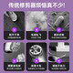 Xiaomi's same style hair ball trimmer rechargeable household ball remover hair remover shaver hair remover clothes hair remover sweater hair ball trimming artifact shaving machine Luolan Purple comes with 2 spare blades