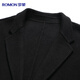 Romon 100% sheep wool pure wool double-sided woolen coat men's windbreaker mid-length autumn and winter woolen coat