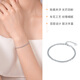 Liuguifu Jewelry Platinum Bracelet Si Yao PT950 Platinum Bracelet Women's Gift PT0400084 4.40g