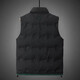 Armani Armani Men's Vest Men's Youth Short Autumn and Winter Thickened Vest 2024 Clothing Vest Trendy Tops Black Vest 835 L Recommended 115-125 Jin Jin equals 0.5 kg