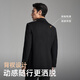 Youngor Coat Men's Wool Cashmere Silk Blended Business Coat High Quality Down Coat Classic 2025 New Arrival Style Black VYSY01N995AXA L 175/96A (Recommended 140-150Jin Jin equals 0.5kg)