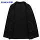 Romon 100% sheep wool pure wool double-sided woolen coat men's windbreaker mid-length autumn and winter woolen coat