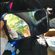 Car baby rearview mirror 360 rotating baby mirror rear passenger mirror car infant and child viewing mirror